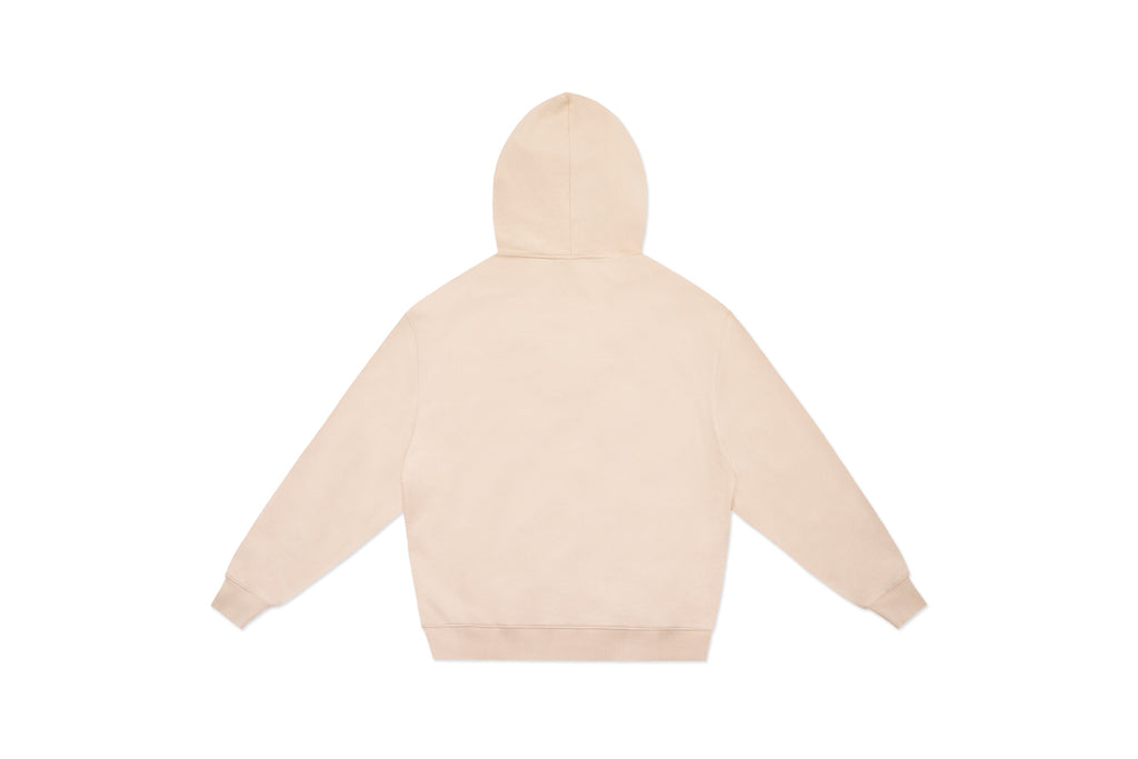 XPX STUDDED XPXVIII LOGO BEIGE HOODIE