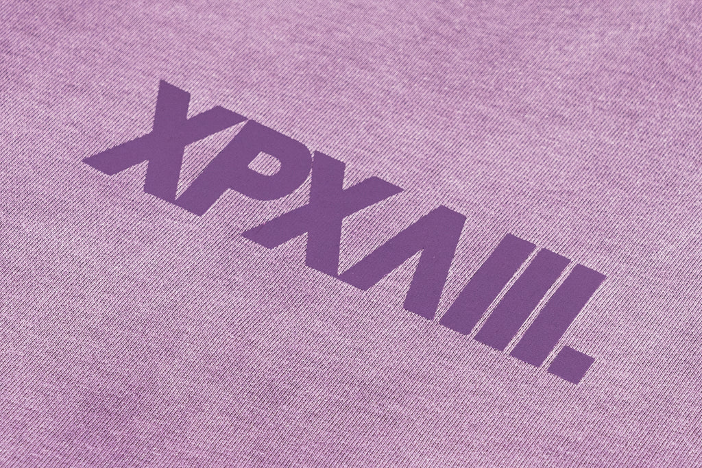 XPX GRADIENT TIE DYE PURPLE CREW NECK TEE