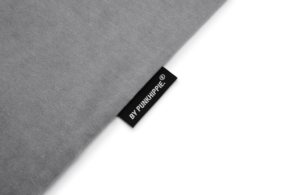 XPX BY PUNKHIPPIE TRIPLE COLOR LOGO CREW NECK TEE IN BLACK