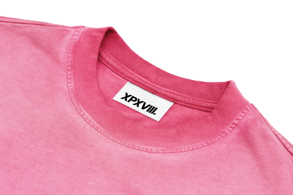 XPX SCROPION PRINT CREW NECK TEE IN PINK