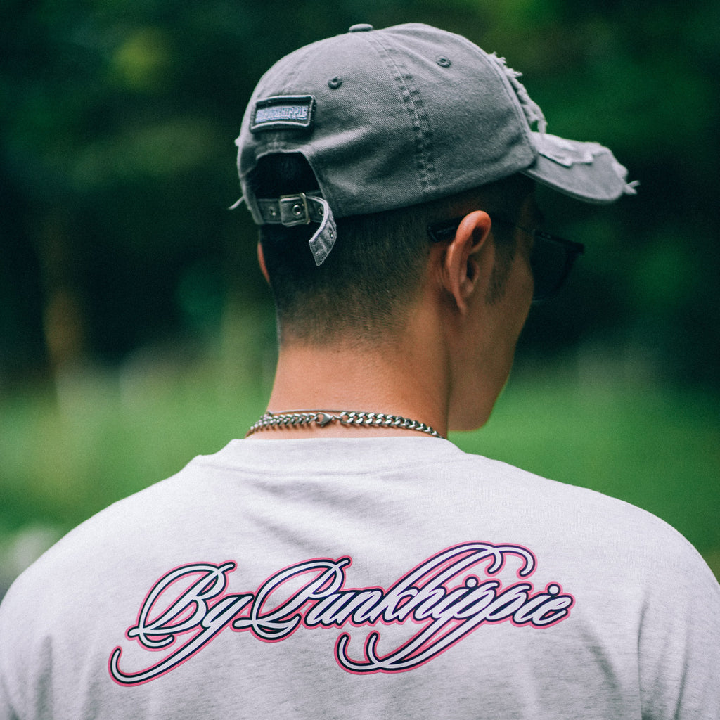 XPX XPXVIII & TRIO LOGOS LIGHT GREY CREW NECK TEE