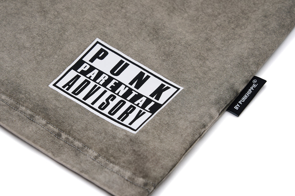 XPX PUNKHIPPIE 8 LIGHT GREY LONG SLEEVE TEE