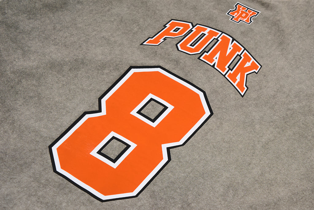 XPX PUNKHIPPIE 8 LIGHT GREY LONG SLEEVE TEE