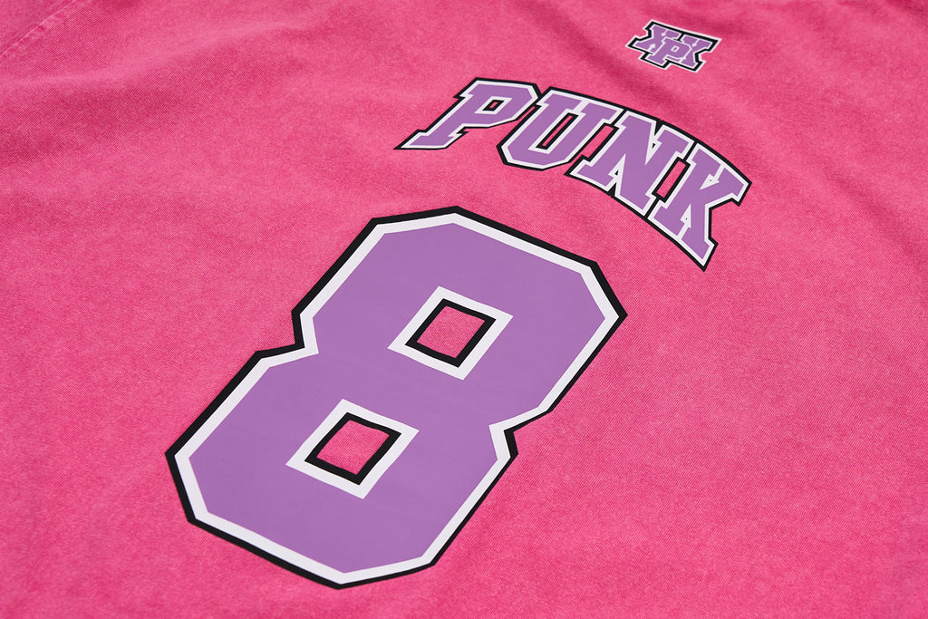 XPX PUNKHIPPIE 8 PINK LONG SLEEVE TEE