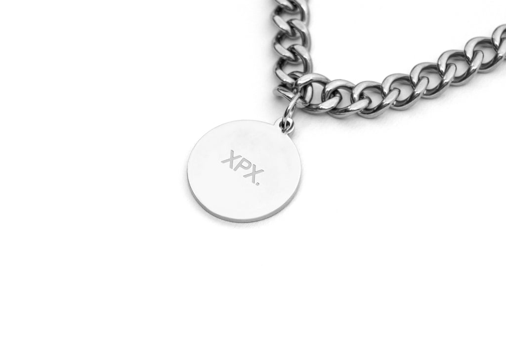 XPX SILLY FACE LAMINATED NECKLACE