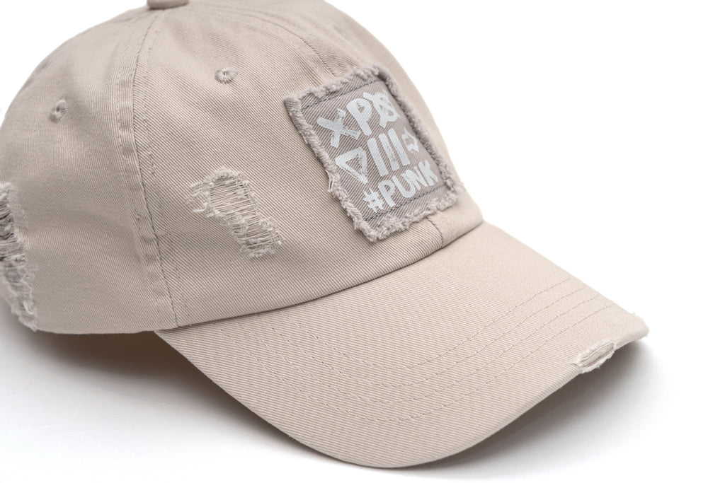 XPX OFF WHITE CAP WITH PATCHES