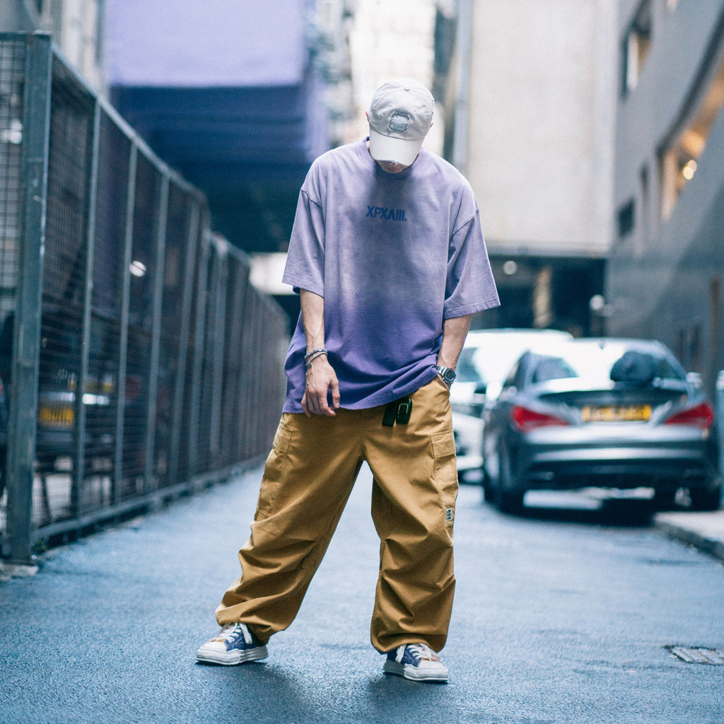 XPX LOOSE FIT CARGO PANT IN YELLOWISH BROWN