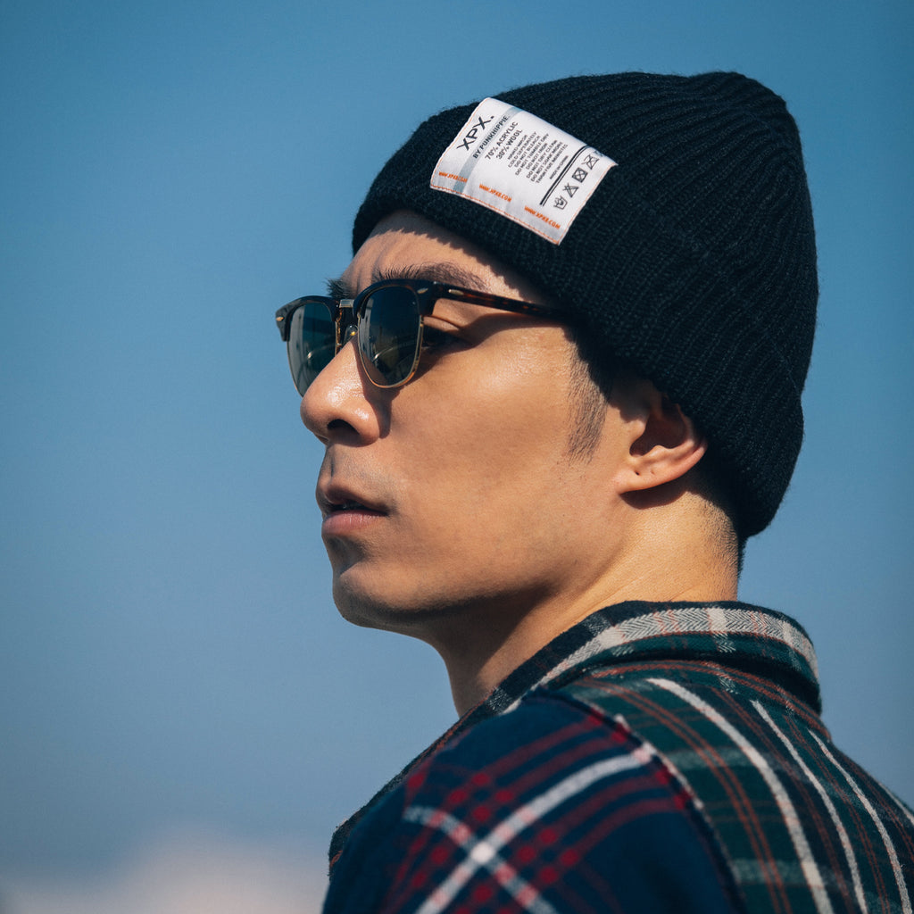 XPX BIG TAG LABEL WOOL BEANNIE
