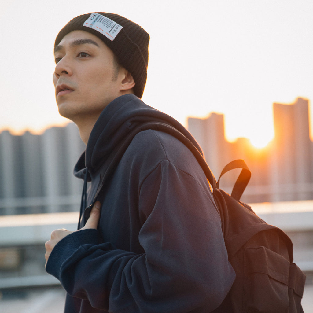 XPX BIG TAG LABEL WOOL BEANNIE