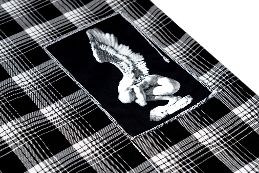 XPX “DOUBLE CHECKS” OVERSHIRT WITH PRINTS