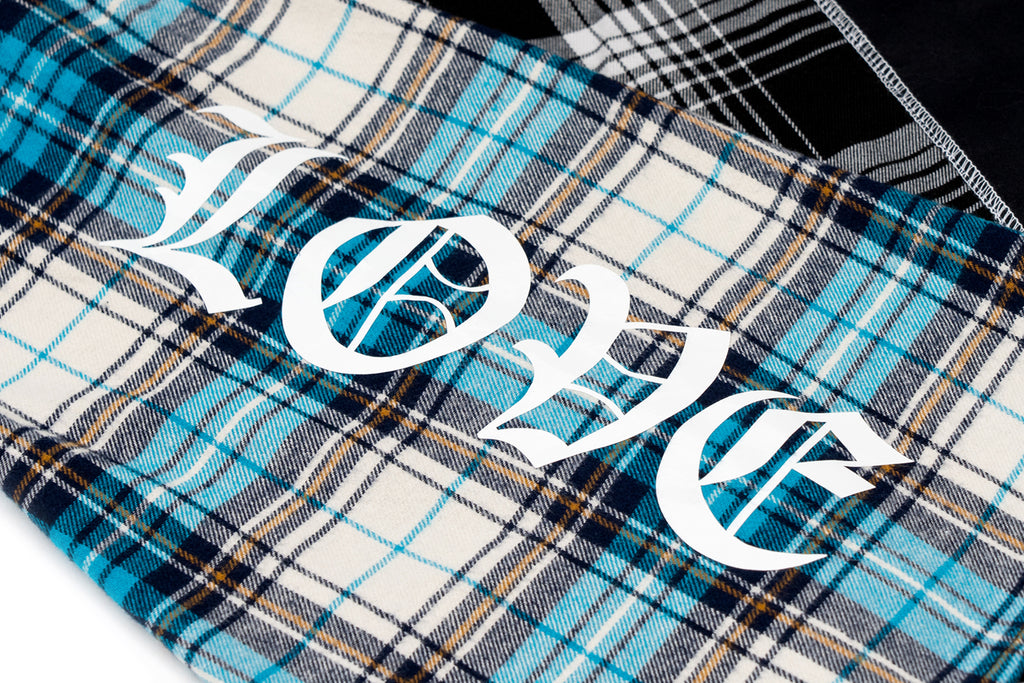 XPX “DOUBLE CHECKS” OVERSHIRT WITH PRINTS