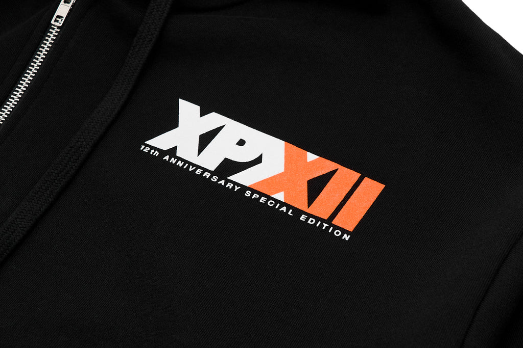 XPX 12TH ANNIVERSARY ZIP UP HOODIE