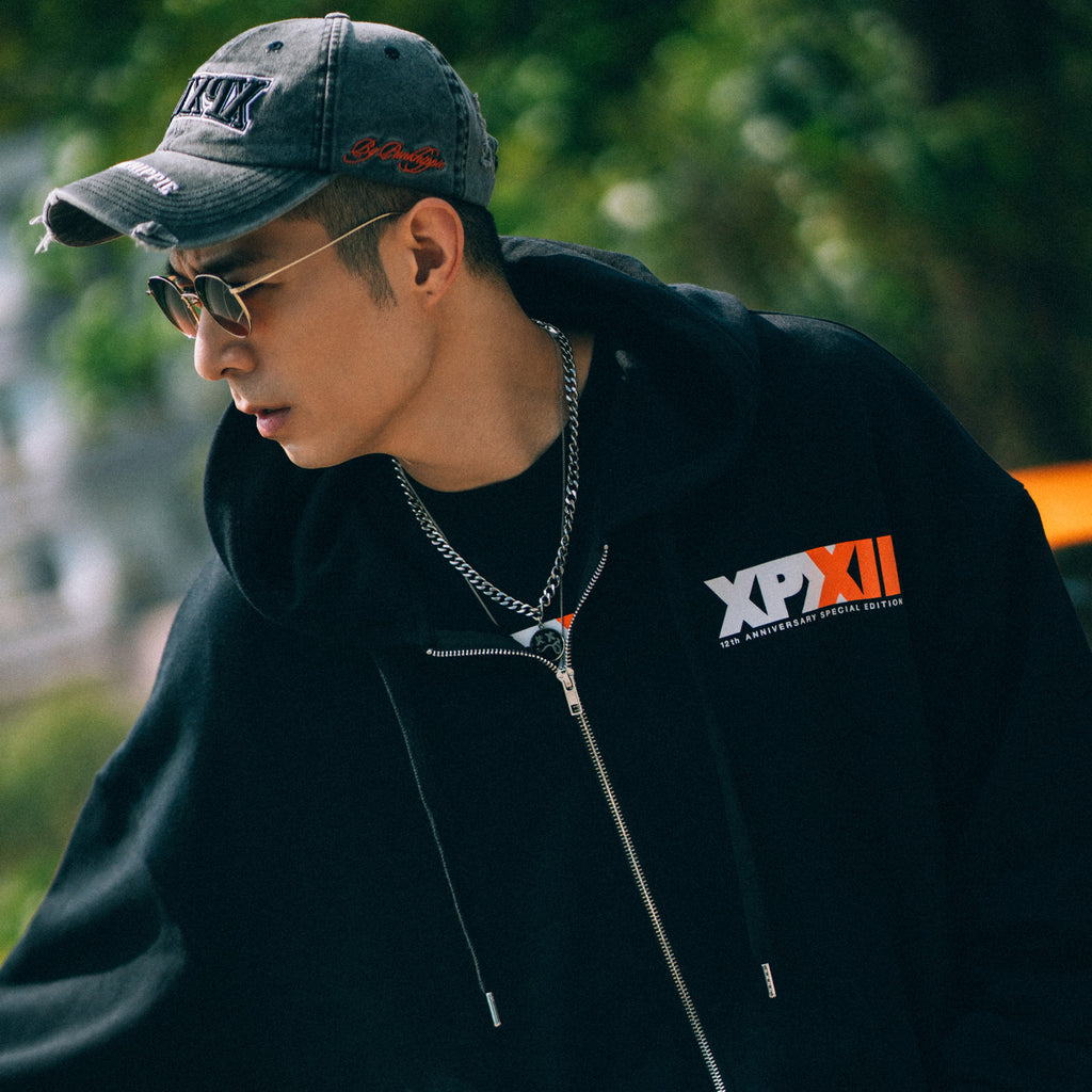 XPX 12TH ANNIVERSARY ZIP UP HOODIE