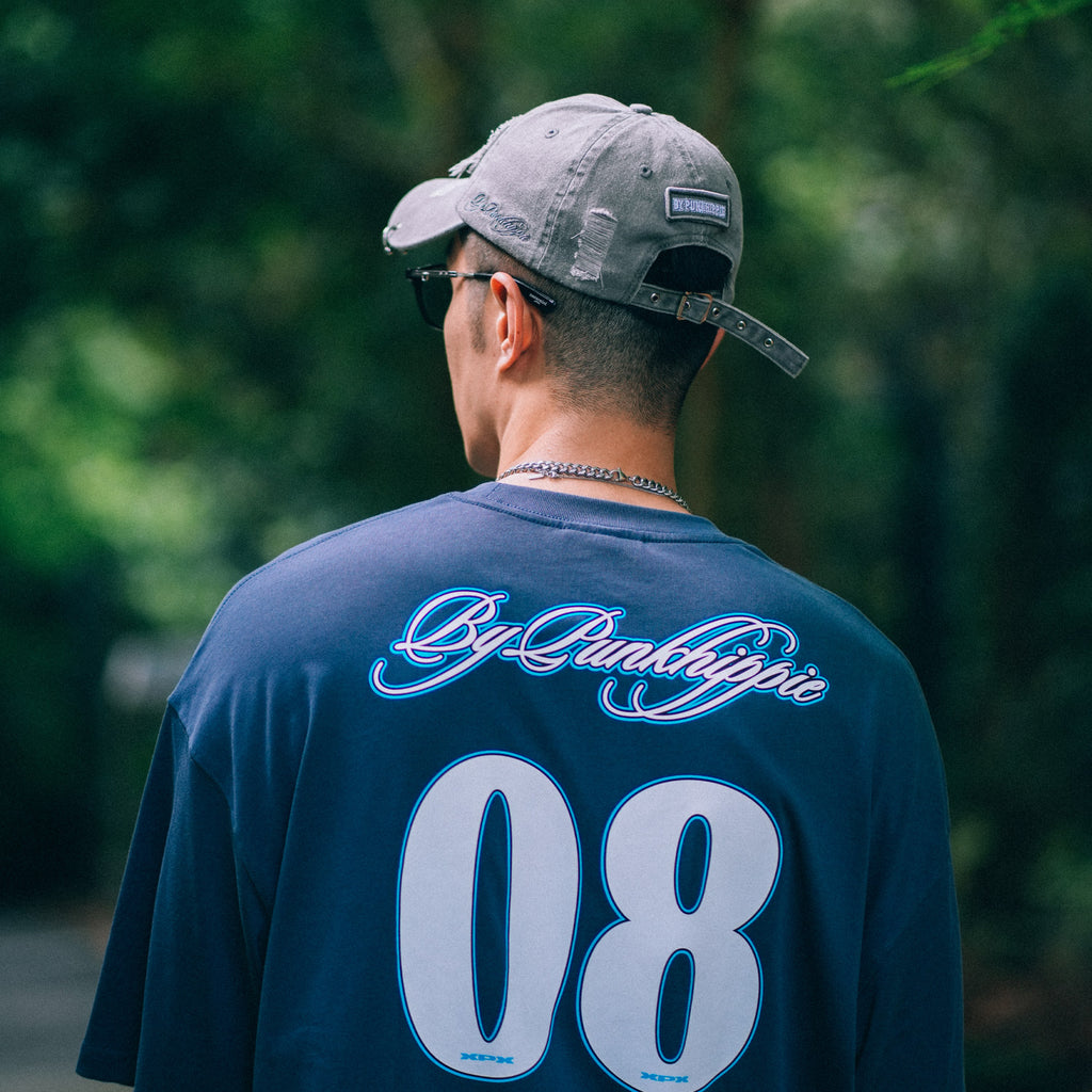 XPX XPXVIII & TRIO LOGOS NAVY CREW NECK TEE