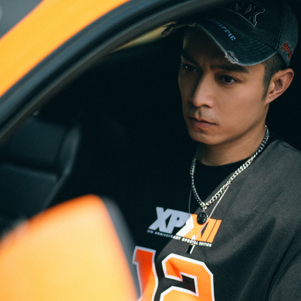 XPX 12TH ANNIVERSARY BLACK LONG SLEEVE CREW NECK TEE