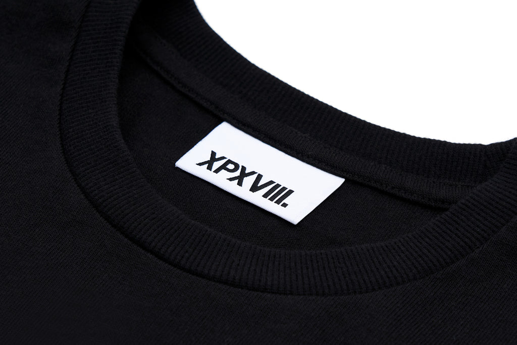 XPX LEOPARD PRINT BLACK LONG SLEEVE TEE