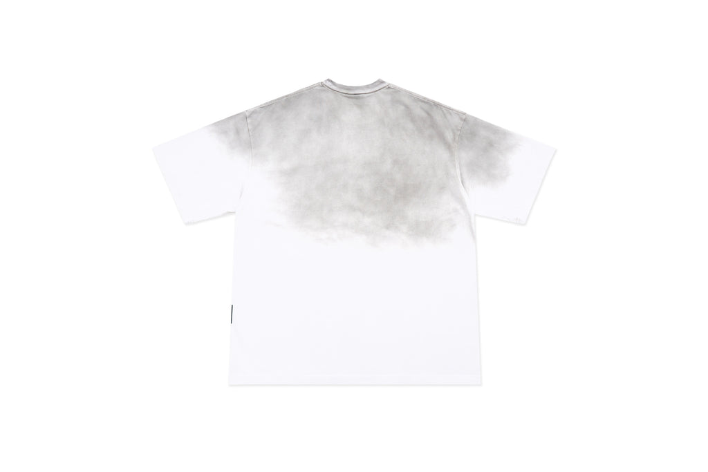 XPX RHINESTONE WITH SLOGAN WHITE CREW NECK TEE