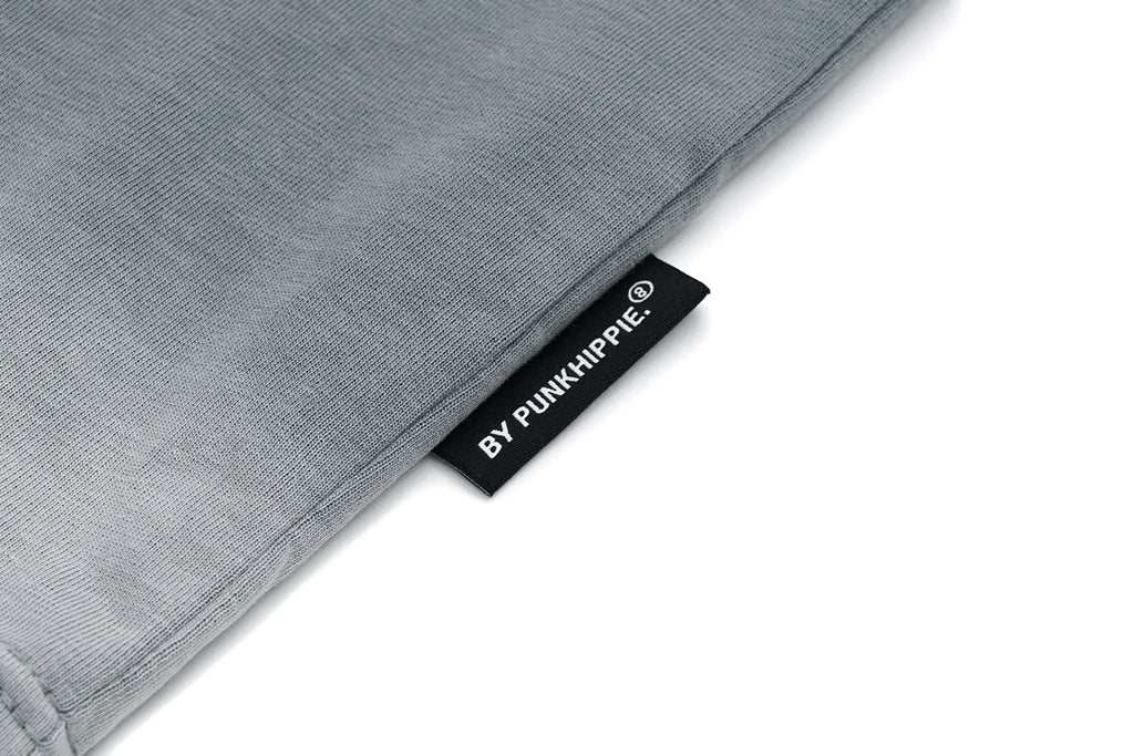 XPX SCORPION IN RHINESTONE PATTERN PRINT GREY CREW NECK TEE