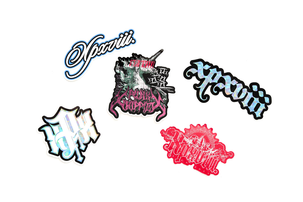 XPX12TH ANNIVERSARY STICKERS SET