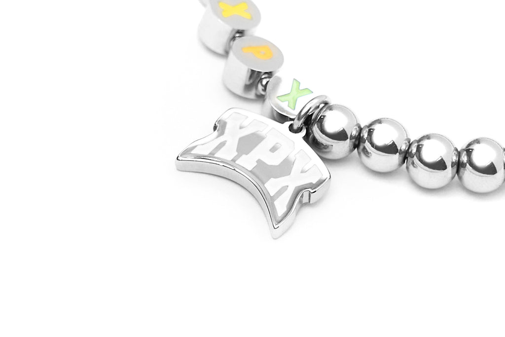 XPX STAINLESS STEEL BRACELET WITH LOGO