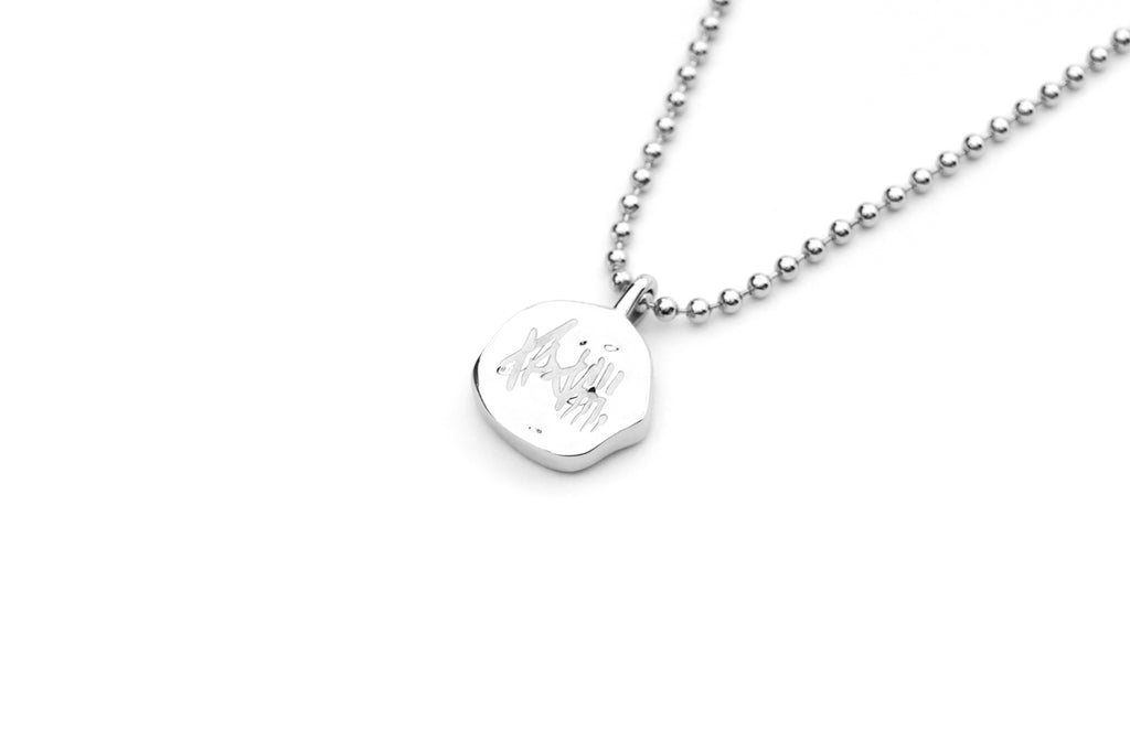 XPX TWO LOGOS ENGRAVED NECKLACE