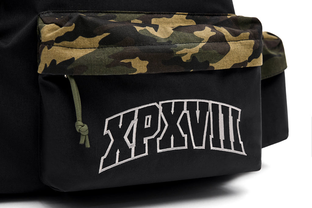 XPX CAMOUFLAGE XPXVIII PRINT BACKPACK