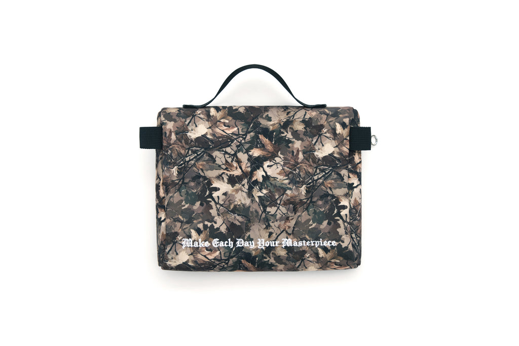 XPX LEAVES CAMOUFLAGE PRINT CASE WITH HANDLE