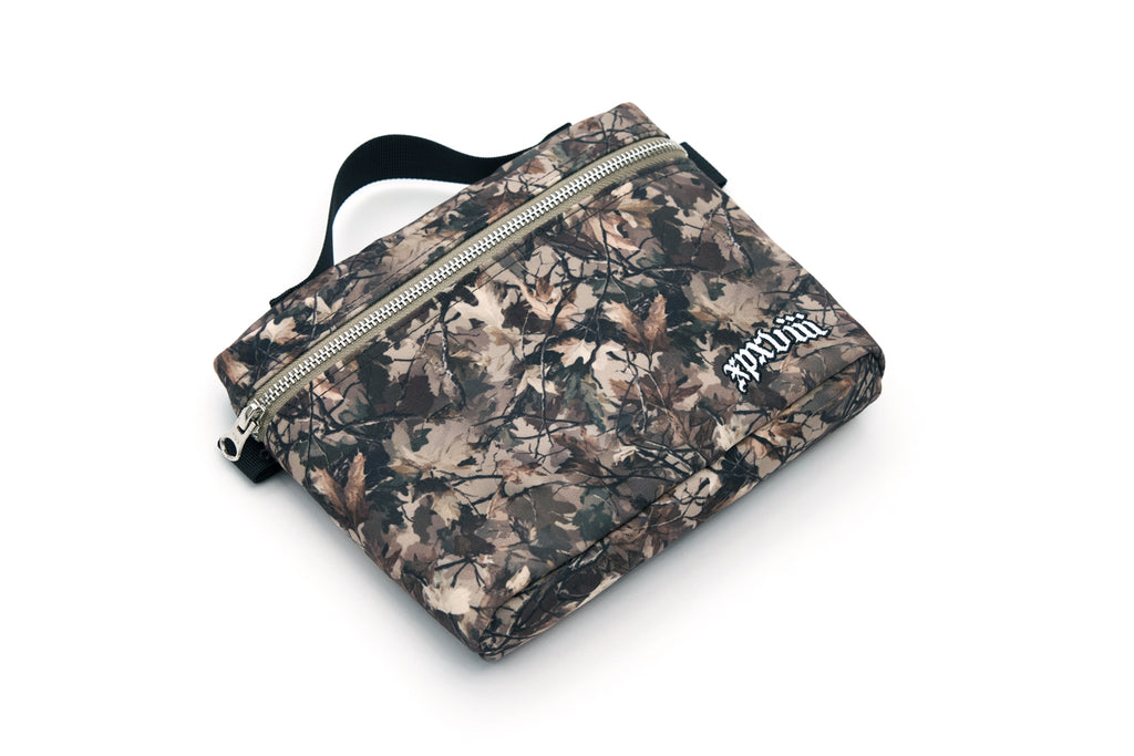 XPX LEAVES CAMOUFLAGE PRINT CASE WITH HANDLE