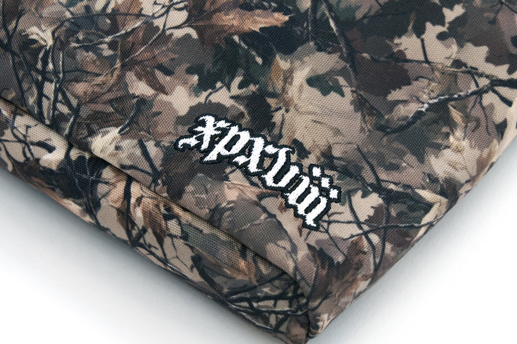 XPX LEAVES CAMOUFLAGE PRINT CASE WITH HANDLE