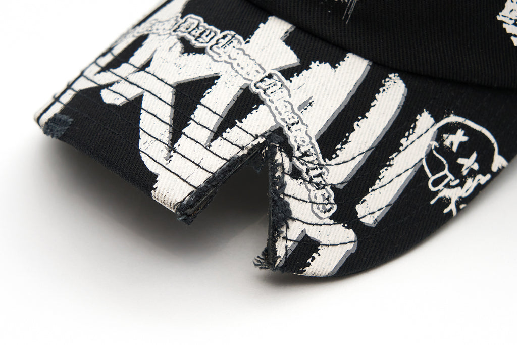 XPX ALLOVER GRAFFITI PRINT CAP