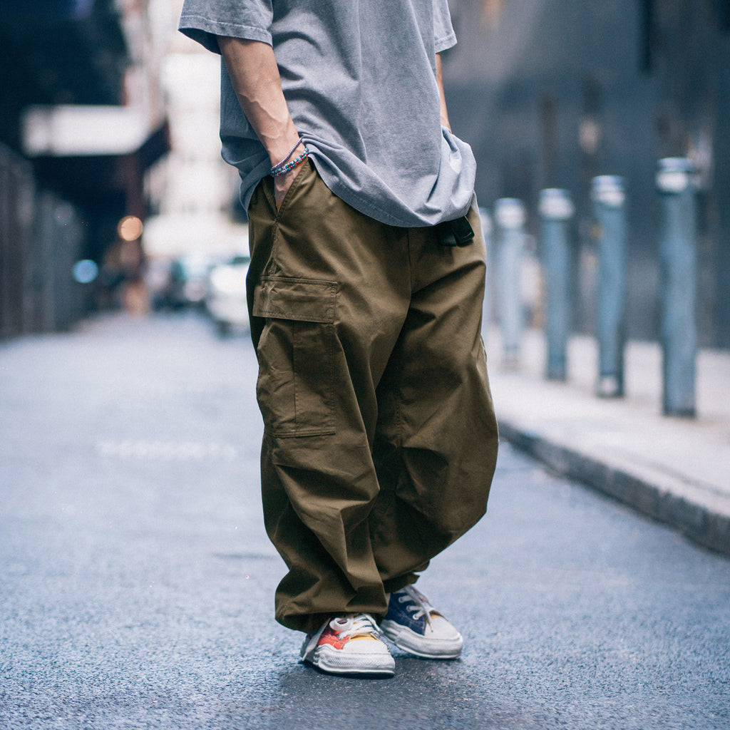 XPX LOOSE FIT CARGO PANT IN DARK GREEN