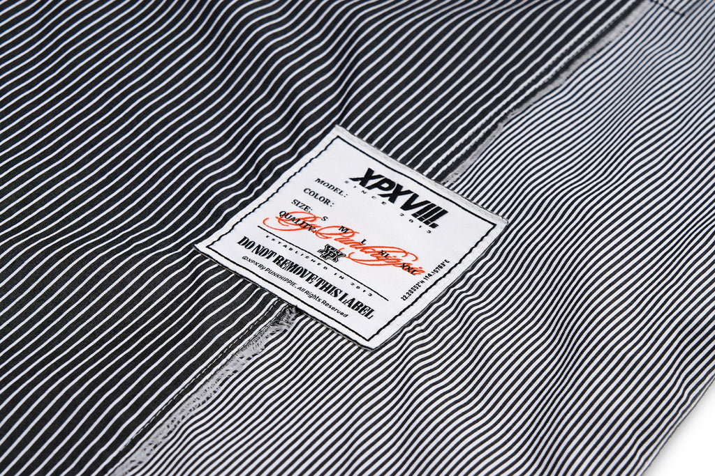 XPX BLACK TONE PATCH OVERSHIRT