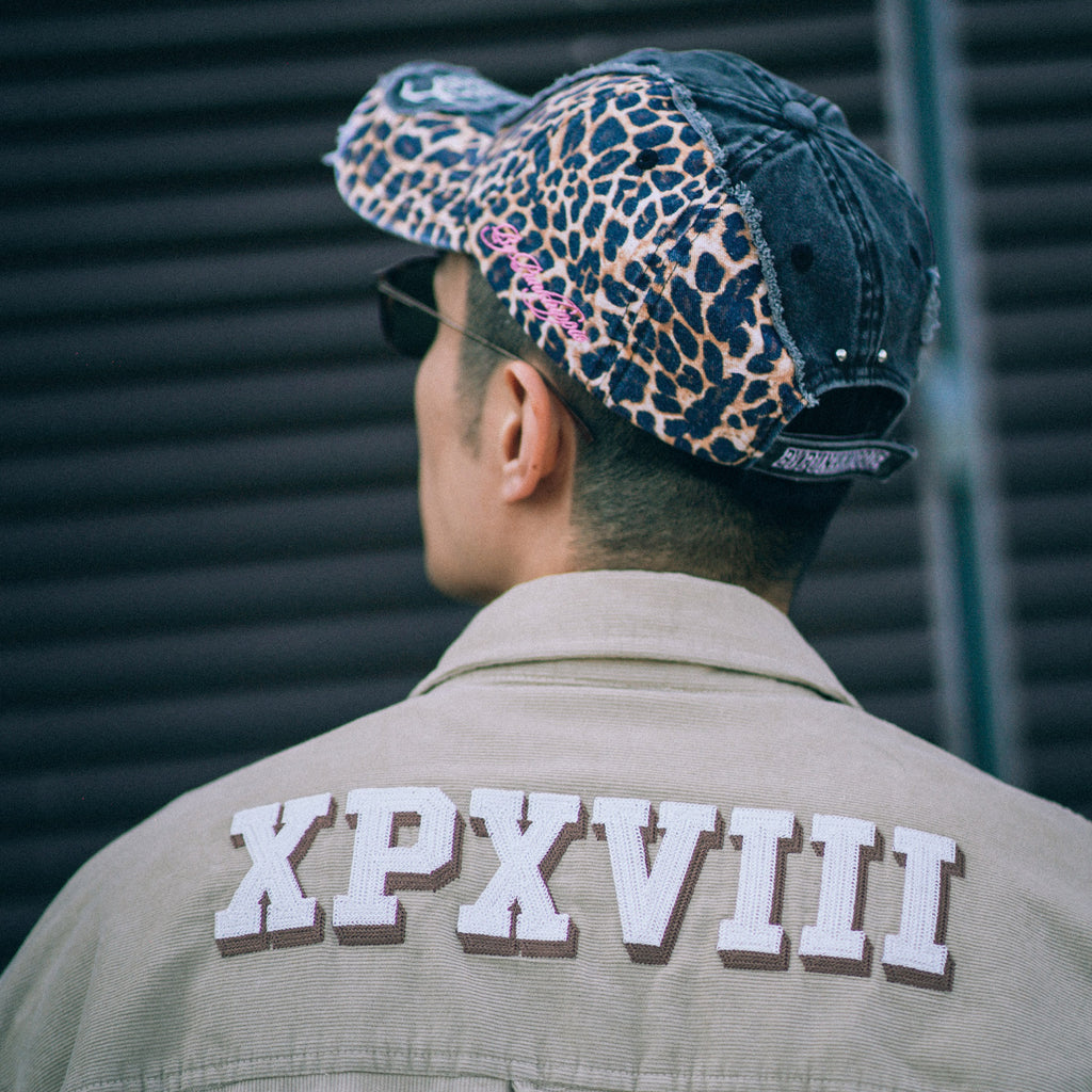 XPX CORDUROY PATCH OVERSHIRT (BEIGE TONE)