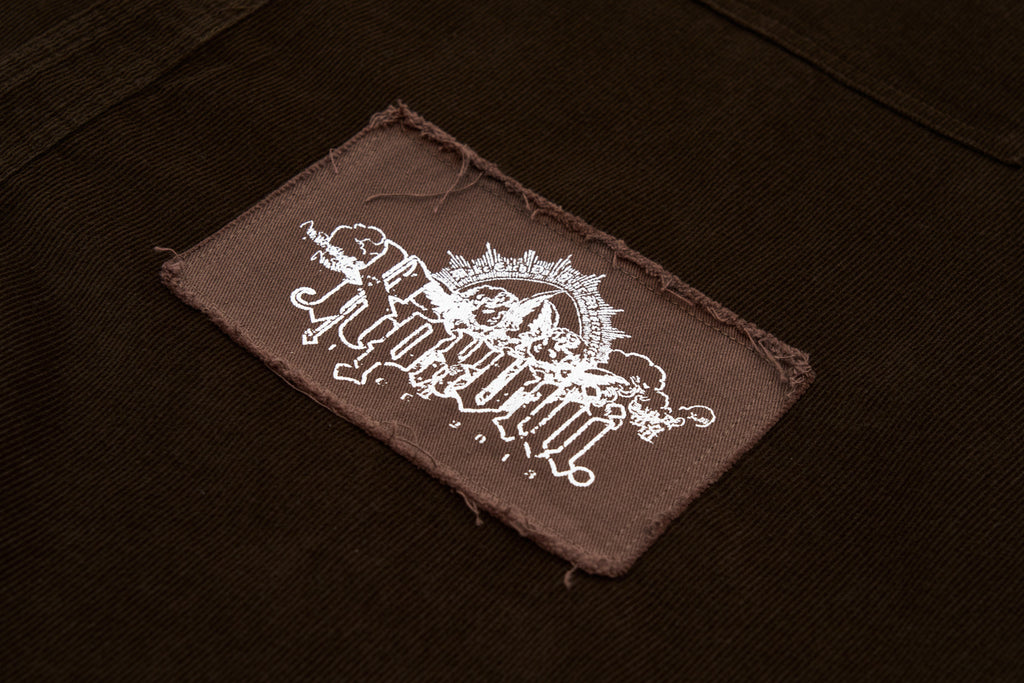XPX CORDUROY PATCH OVERSHIRT (BROWN TONE)