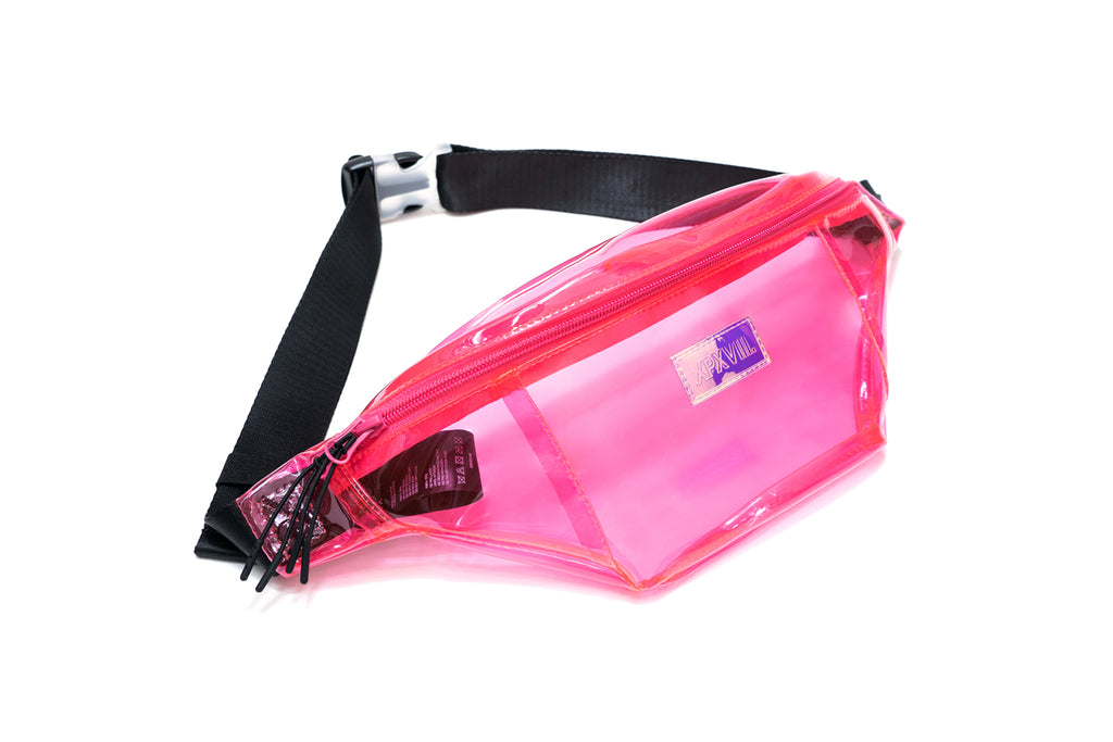 XPX 'VINYL FANNY PACK IN PINK'