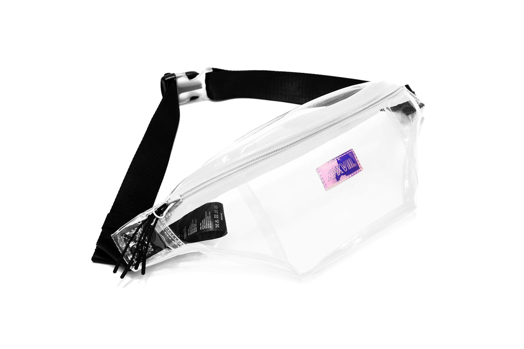 XPX 'VINYL FANNY PACK IN WHITE'