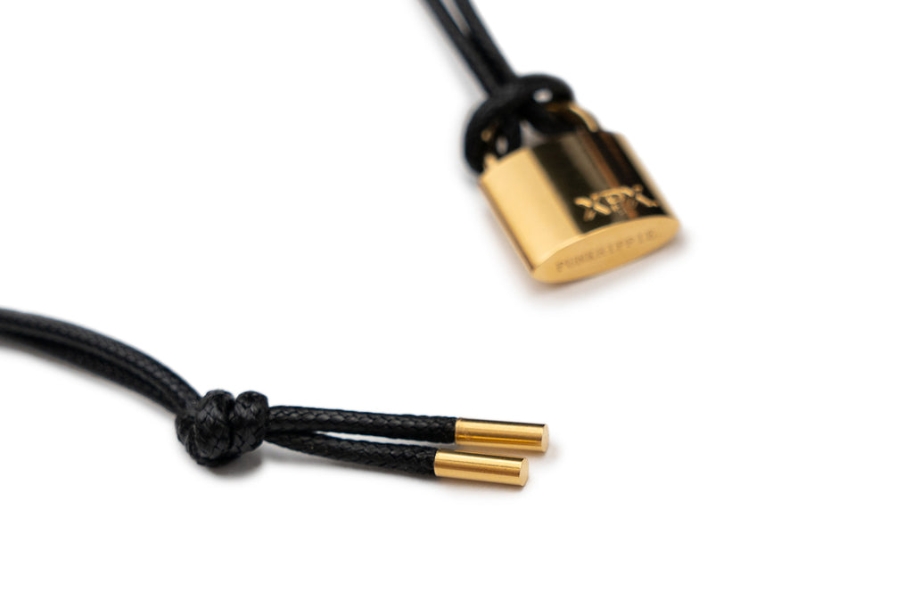 XPX 'LOCK NECKLACE IN GOLD'