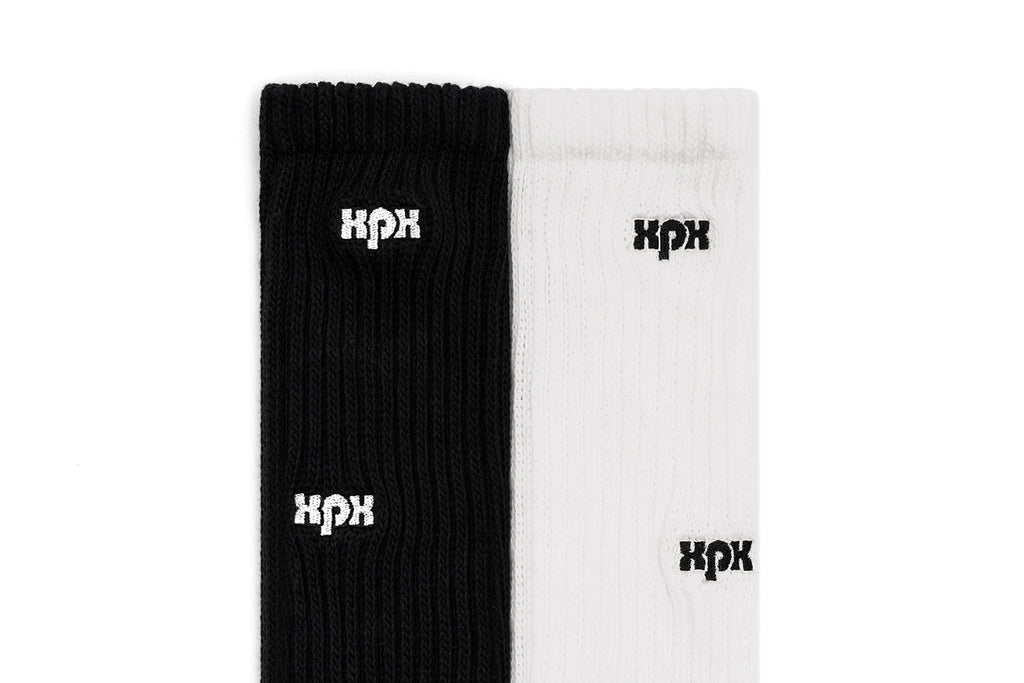 XPX COLLEGE STYLE SOCKS DUO SET (2 IN 1 SET)